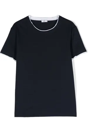 Il gufo T-Shirt mit unbearbeitetem Saum