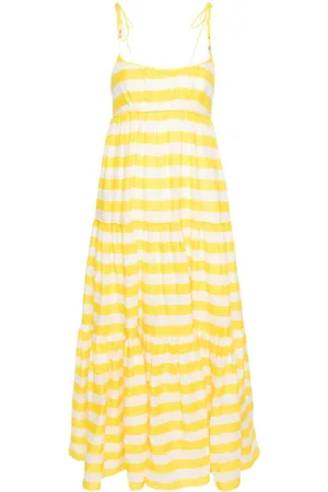 ZIMMERMANN Alight Midikleid aus Leinen