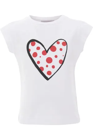 Mimi Tutu T-Shirt mit Herz-Print