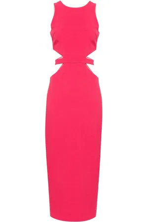 RACIL Mittellanges Jerry Kreppkleid