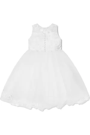 Sarah Louise Ärmelloses Kleid mit Stickerei