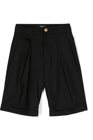 Balmain Shorts mit Bundfalten