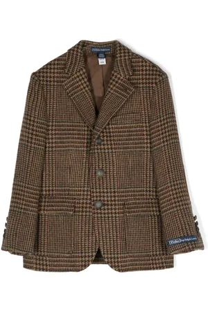 Ralph Lauren Sakko mit Hahnentrittmuster