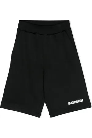 Balmain Jersey-Shorts mit Logo-Print