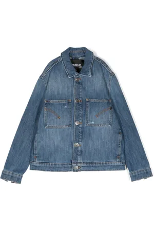 Dondup Jeansjacke mit Brusttaschen