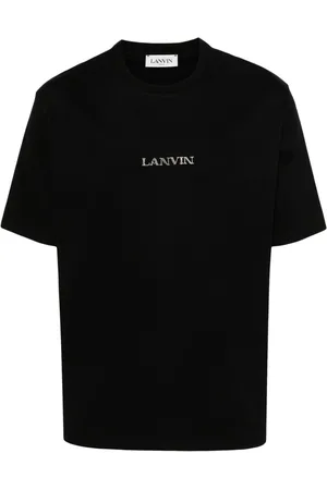 Lanvin T-Shirt mit Logo-Stickerei