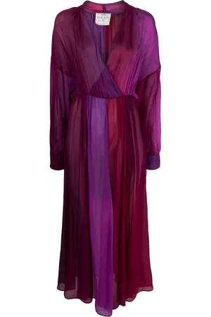 FORTE FORTE Seidenkleid mit Farbverlauf