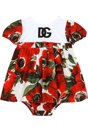 Dolce & Gabbana Kleid mit Mohn-Print