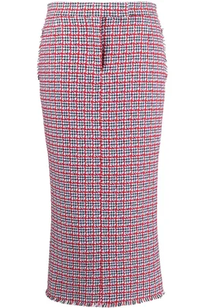 Thom Browne Rock mit Check