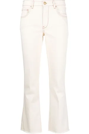 FAY Halbhohe Cropped-Jeans