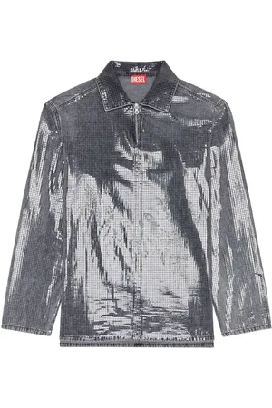 Diesel D-Brad-S Jeanshemd mit Glanzoptik