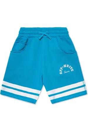 OFF-WHITE Jersey-Shorts mit Logo-Print
