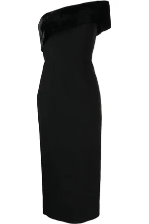 Roland Mouret Asymmetrisches Midikleid