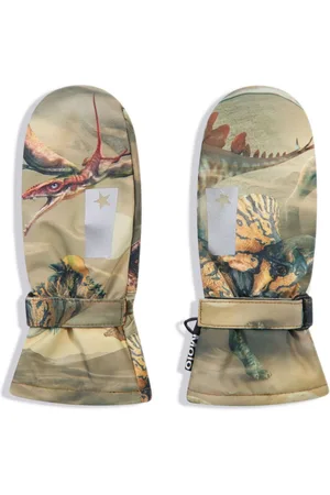 Molo Ancient Time Handschuhe mit Dino-Print