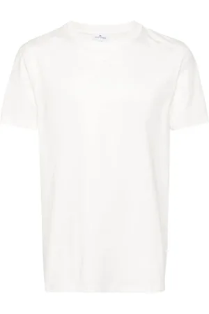 Courrèges T-Shirt mit Logo-Print