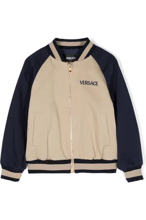 VERSACE Bomberjacke mit Logo-Stickerei