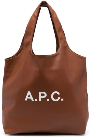 A.P.C. Shopper mit Logo-Print