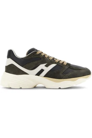 Hogan Sneakers mit Wildledereinsätzen