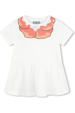 Kenzo Ausgestelltes Minikleid mit Print