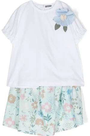 Il gufo Rock-Set mit floralem Motiv