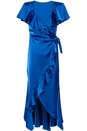 Serafini Wickelkleid mit Rüschen