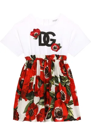 Dolce & Gabbana Kleid mit Blumen-Print