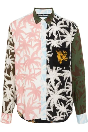 Palm Angels Hemd mit Palmen-Print