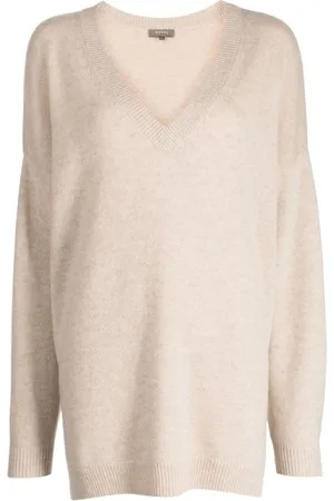 N.PEAL Pullover mit V-Ausschnitt