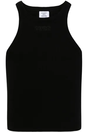 Vetements Geripptes Tanktop