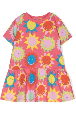 Stella McCartney Kleid mit Smiley-Sonnen-Print