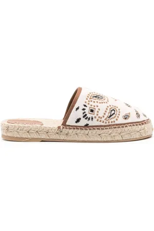 Alanui Espadrilles mit Bandana-Jacquardmuster