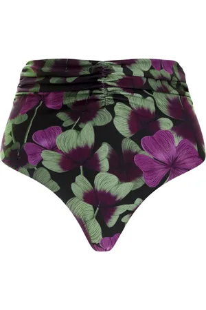 Agua by Agua Bendita Bikinihöschen mit Blumen-Print