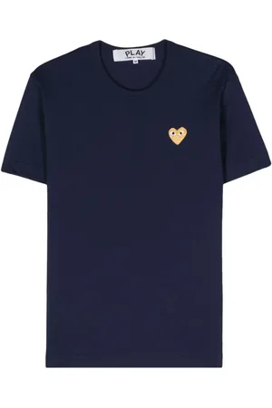 Comme des Garçons T-Shirt mit Herz-Patch