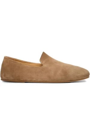 MARSÈLL Loafer aus Wildleder mit runder Kappe