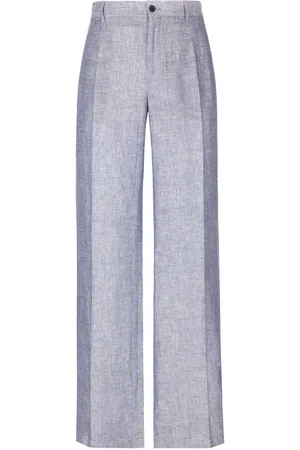 Dolce & Gabbana Straight-Leg-Hose aus Leinen