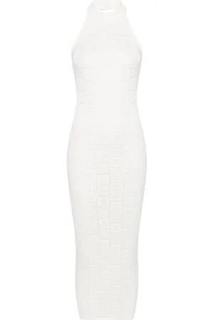 Balmain Gehäkeltes Midikleid