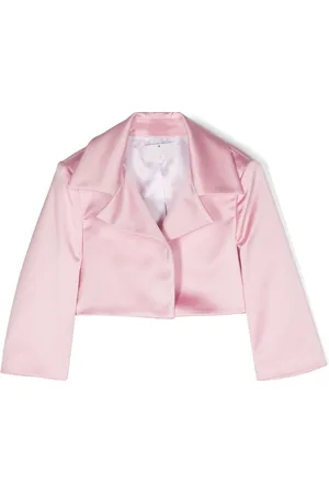 COLORICHIARI Satinjacke mit langen Ärmeln