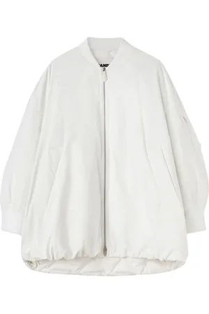 Jil Sander Gefütterte Jacke mit Reißverschluss