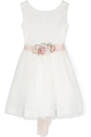 Amaya Kleid mit Blumenapplikation