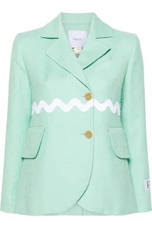 Patou Wave Tweed-Blazer