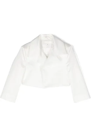 COLORICHIARI Satinjacke mit langen Ärmeln