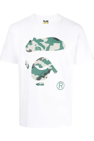 A Bathing Ape T-Shirt mit Thermography Ape Face-Print
