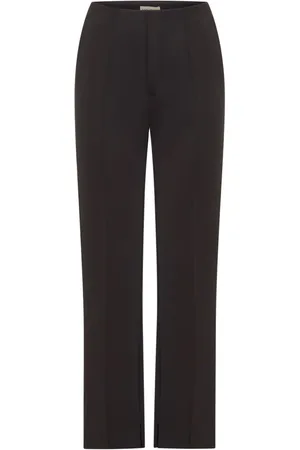 Nicholas Lillianna Straight-Leg-Hose mit Falten