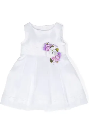 COLORICHIARI Organza-Kleid im Layering-Look