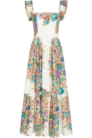 Etro Midikleid mit Blumen-Print