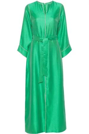 Baruni Hosta Maxikleid mit Gürtel