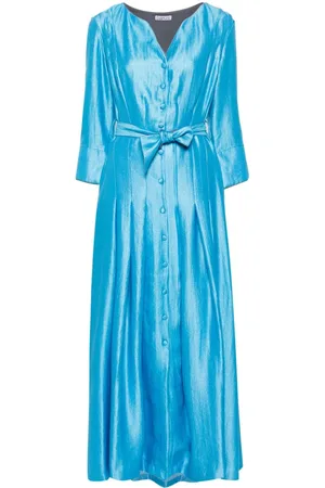 Baruni Cosmos Maxikleid mit Gürtel