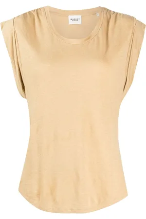 Marant Etoile Kotty T-Shirt aus Leinen