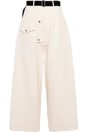 Plan C Weite Hose mit hohem Bund