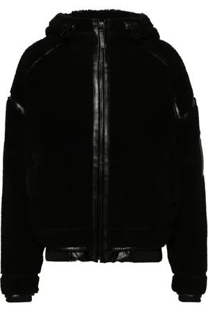 JUUN.J Kapuzenjacke aus Faux Shearling